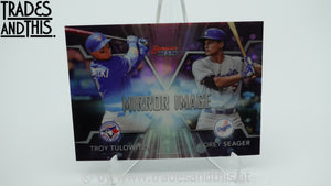 2016 Bowman's Best Mirror Image Troy Tulowitzki - Corey Seager #MI-11