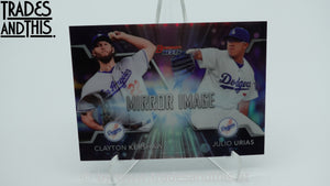 2016 Bowman's Best Mirror Image Clayton Kershaw - Julio Urias #MI-14