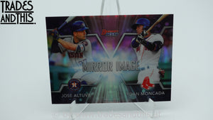 2016 Bowman's Best Mirror Image Jose Altuve - Yoan Moncada #MI-16