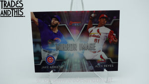 2016 Bowman's Best Mirror Image Jake Arrieta - Alex Reyes #MI-19