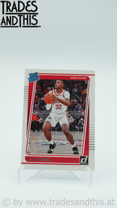 2022-23 Panini Chronicles Draft Picks Donruss E.J. Liddell #8 RC - Trades and This e.U.