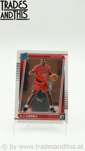 2022-23 Panini Chronicles Draft Picks Donruss Optic E.J. Liddell #8 RC - Trades and This e.U.