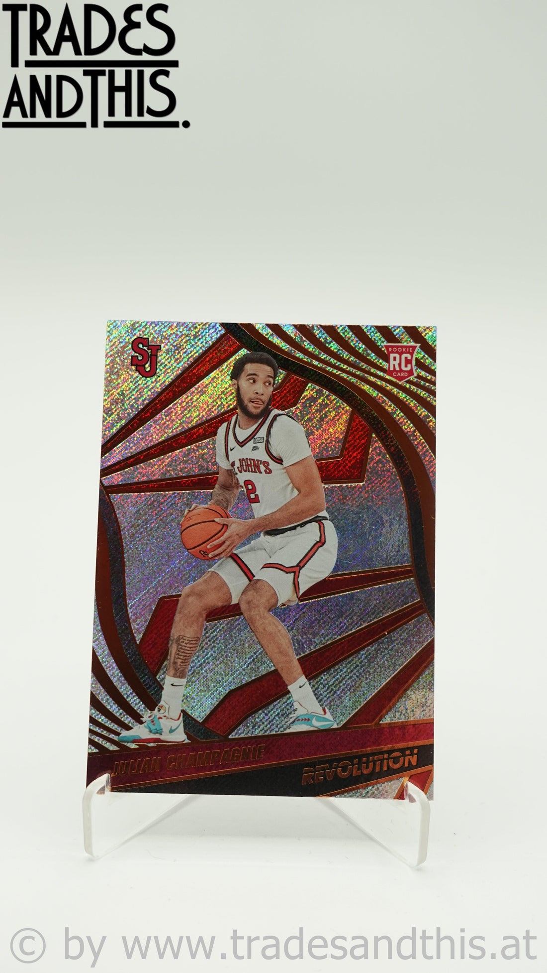 2022-23 Panini Chronicles Draft Picks Revolution Julian Champagnie #59 RC - Trades and This e.U.