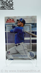 2022 Topps International Trading Card Day Baseball Base Wander Franco #GP-2 RC
