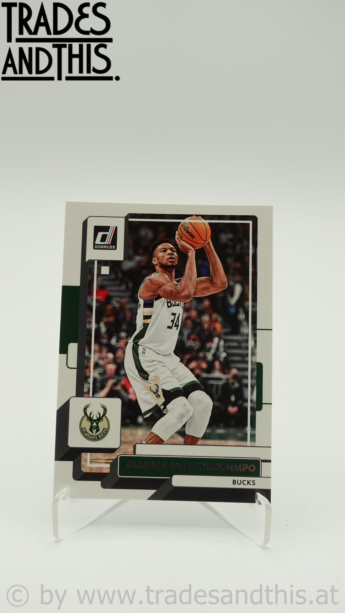 2022-23 Donruss Basketball Ginnis Antetokounmpo #53 - Trades and This e.U.