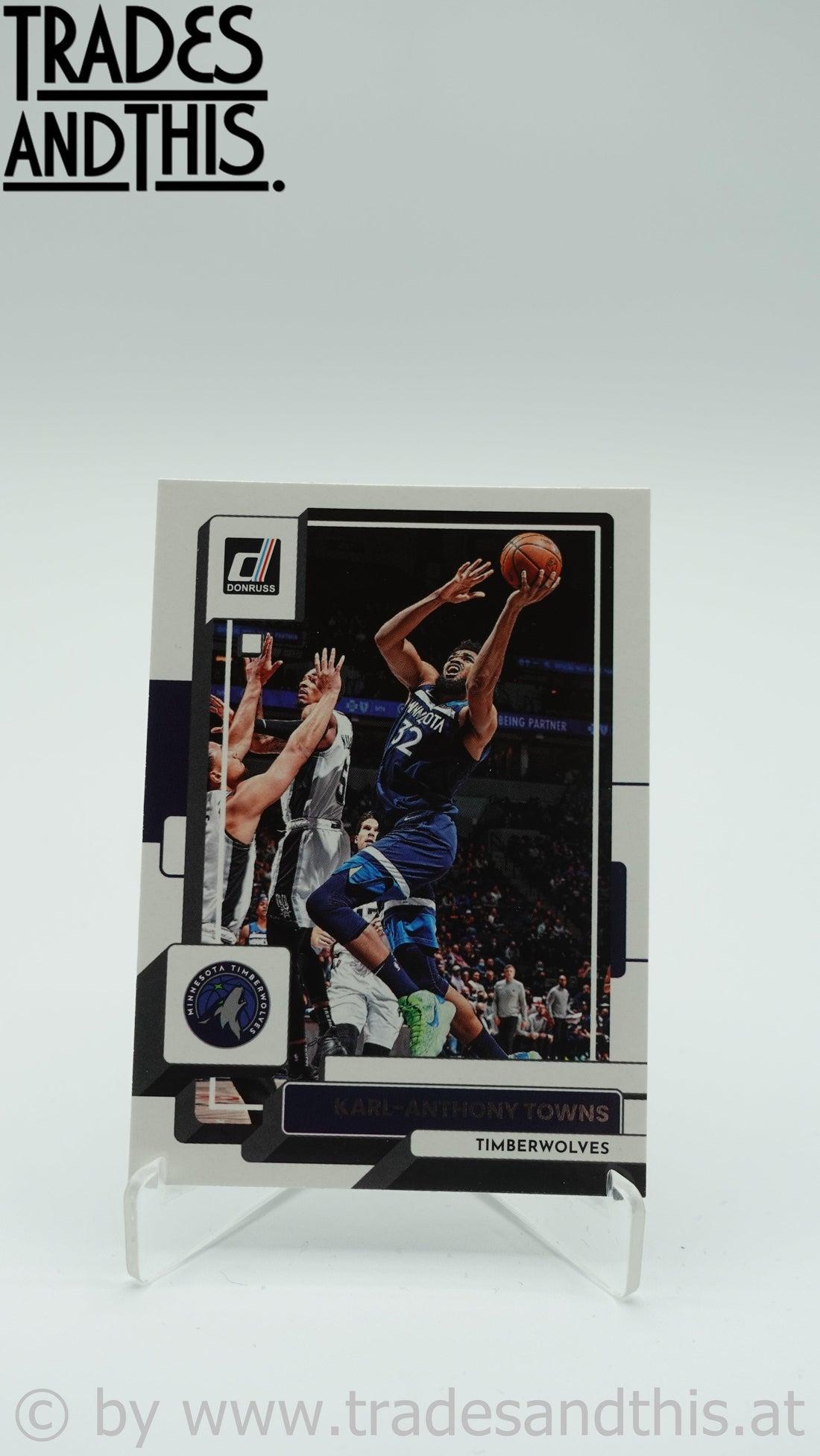 2022-23 Donruss Basketball Karl-Anhony Towns #95 - Trades and This e.U.