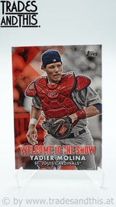 2022 Topps Series 1 Welcome to the Show Yadier Molina #WTTS-42