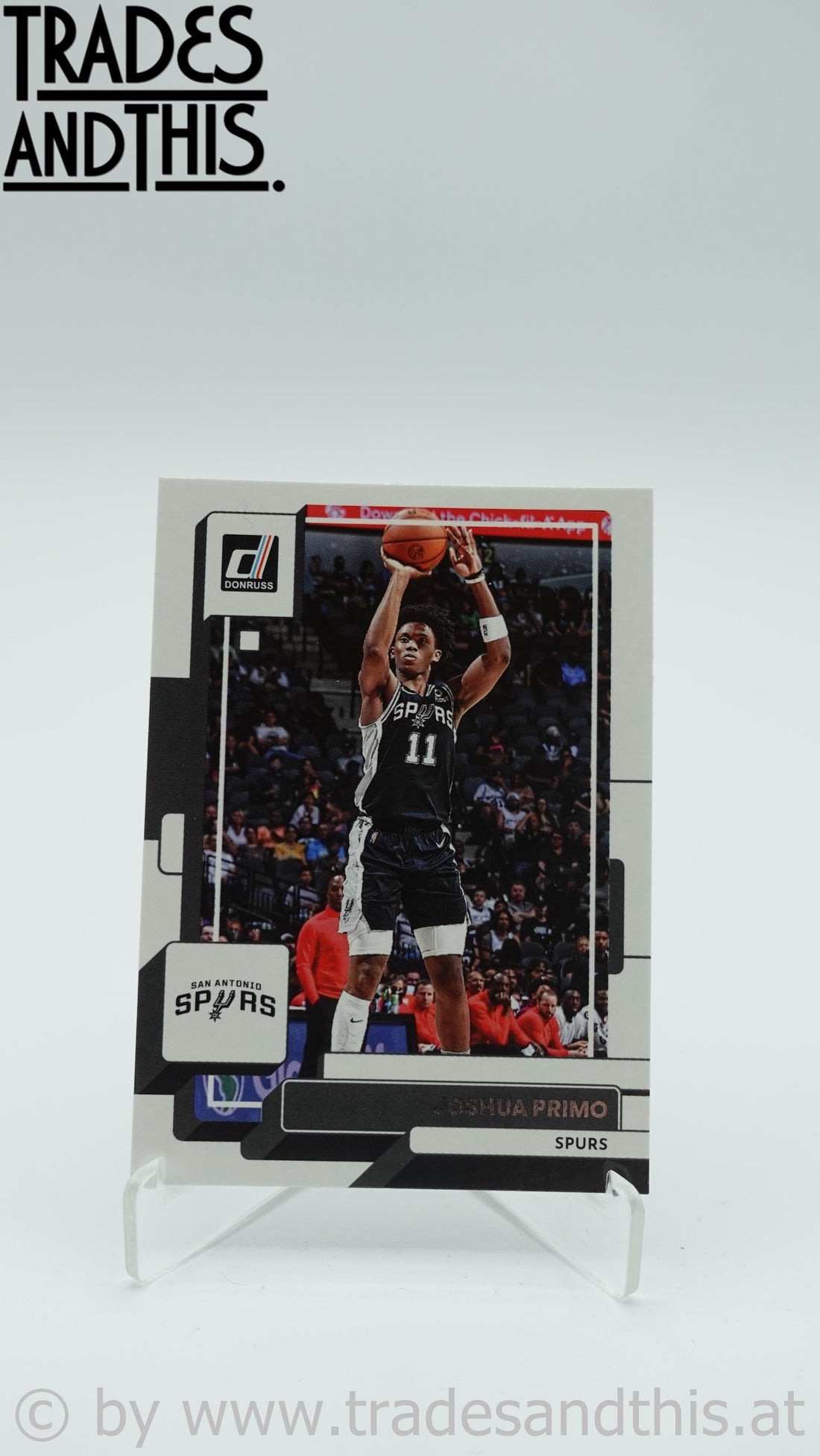 2022-23 Donruss Basketball Joshua Primo #171 - Trades and This e.U.