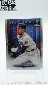 2022 Topps Series 1 Stars of MLB Chrome Freddie Freeman #SMLBC-3