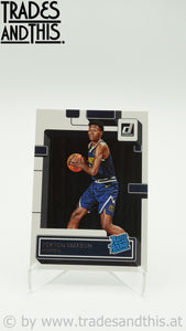 2022-23 Donruss Basketball Peyton Watson #230 RC - Trades and This e.U.
