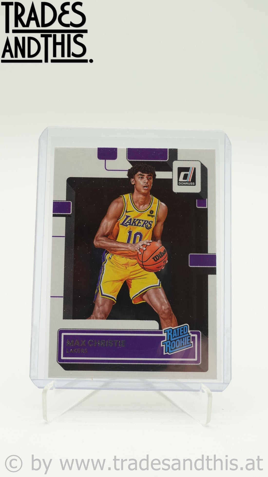2022-23 Donruss Basketball Max Christie #234 RC - Trades and This e.U.