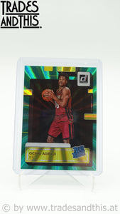 2022-23 Donruss Basketball Holo Green Laser Ochai Agbaji #214 RC - Trades and This e.U.