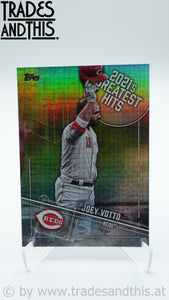 2022 Topps Series 1 2021's Greatest Hits Joey Votto #21GH-20