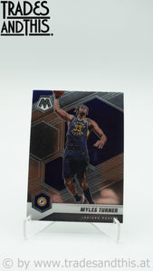 2020-21 Mosaic Basketball Myles Turner #25 - Trades and This e.U.