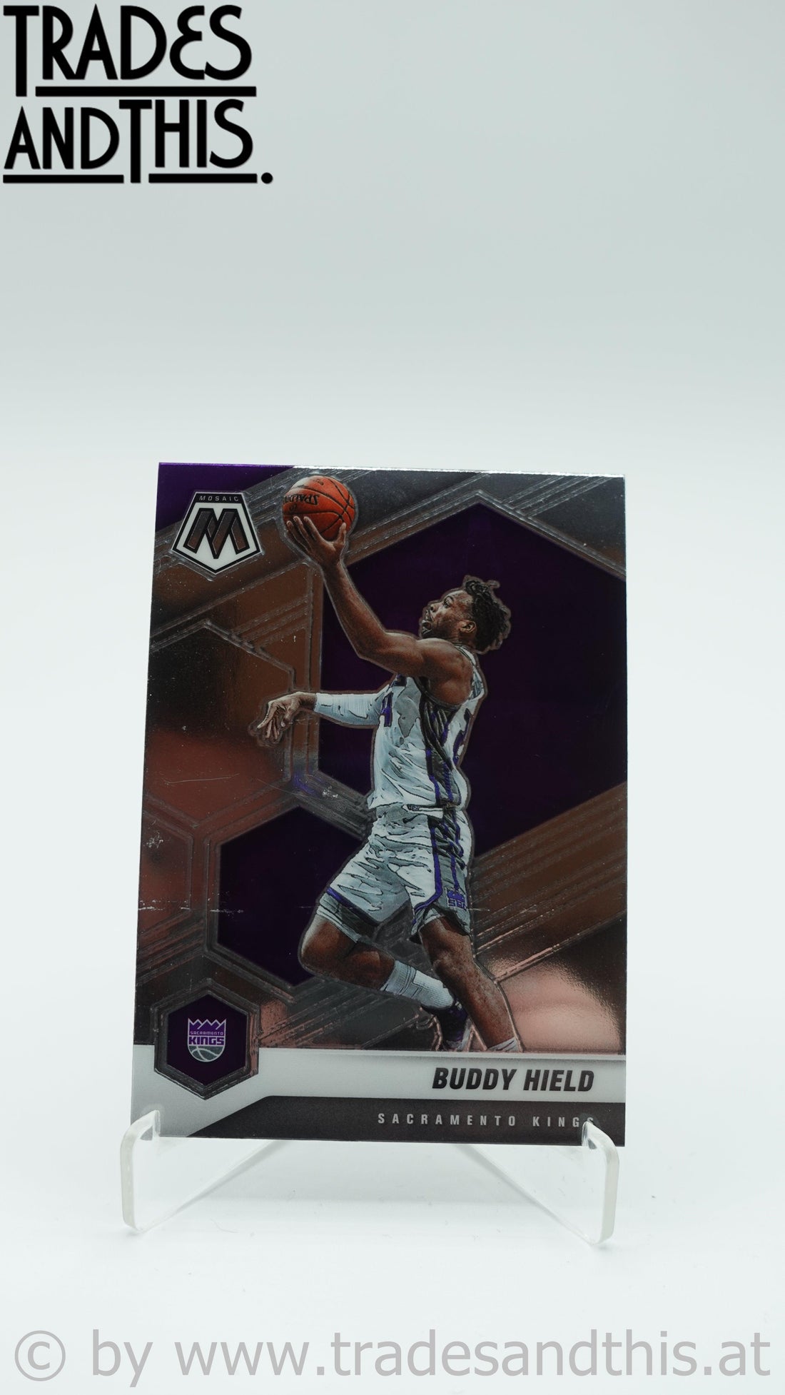 2020-21 Mosaic Basketball Buddy Hield #67 - Trades and This e.U.