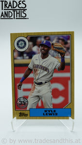 2022 Topps Series 2 1987 Topps Baseball Kyle Lewis #87TB-4