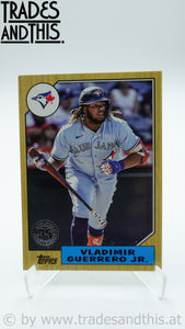 2022 Topps Series 2 1987 Topps Baseball Vladimir Guerrero #87TB-5