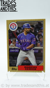 2022 Topps Series 2 1987 Topps Baseball Marcus Semien #87TB-8