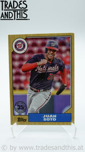 2022 Topps Series 2 1987 Topps Baseball Juan Soto #87TB-10