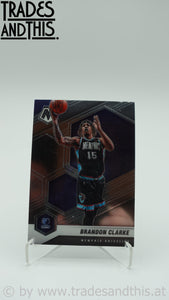 2020-21 Mosaic Basketball Brandon Clarke #108 - Trades and This e.U.
