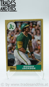 2022 Topps Series 2 1987 Topps Baseball Reggie Jackson #87TB-11