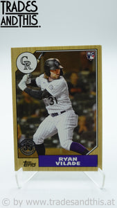 2022 Topps Series 2 1987 Topps Baseball Ryan Vilade #87TB-12 RC