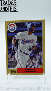 2022 Topps Series 2 1987 Topps Baseball Corey Seager #87TB-20