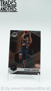 2020-21 Mosaic Basketball Keldon Johnson #136 - Trades and This e.U.