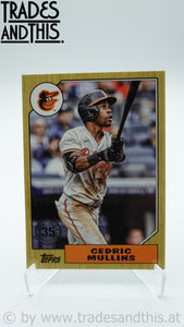 2022 Topps Series 2 1987 Topps Baseball Cedric Mullins #87TB-22