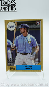 2022 Topps Series 2 1987 Topps Baseball Josh Lowe #87TB-27 RC