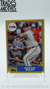 2022 Topps Series 2 1987 Topps Baseball Austin Riley #87TB-29