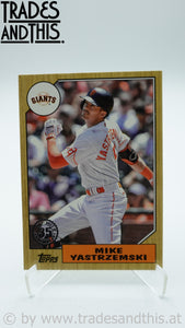 2022 Topps Series 2 1987 Topps Baseball Mike Yastrzemski #87TB-30
