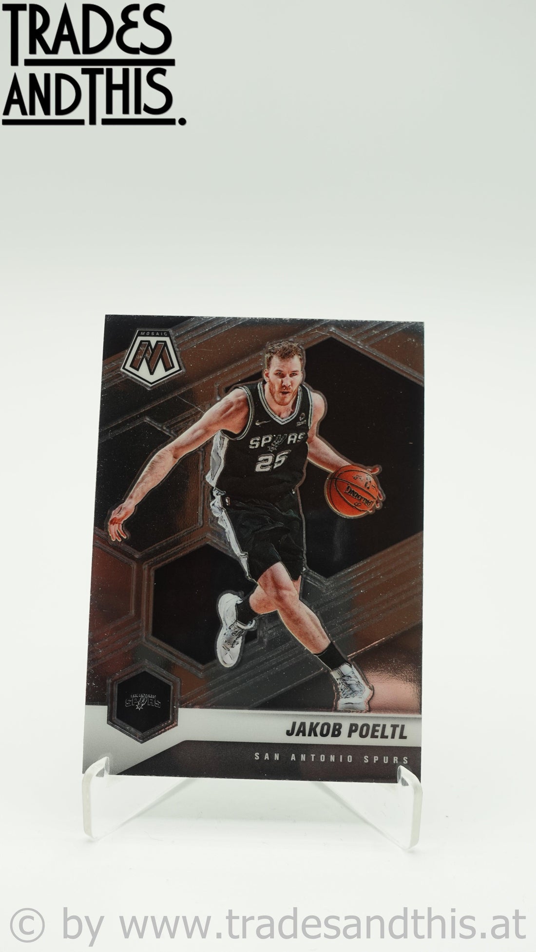 2020-21 Mosaic Basketball Jakob Poeltl #189 - Trades and This e.U.