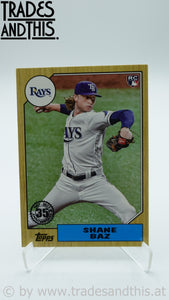 2022 Topps Series 2 1987 Topps Baseball Shane Baz #87TB-33 RC