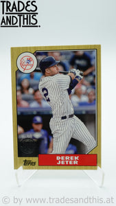 2022 Topps Series 2 1987 Topps Baseball Derek Jeter #87TB-35