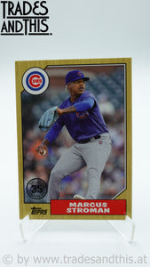 2022 Topps Series 2 1987 Topps Baseball Marcus Stroman #87TB-37