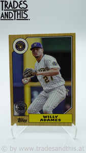 2022 Topps Series 2 1987 Topps Baseball Willy Adames #87TB-38