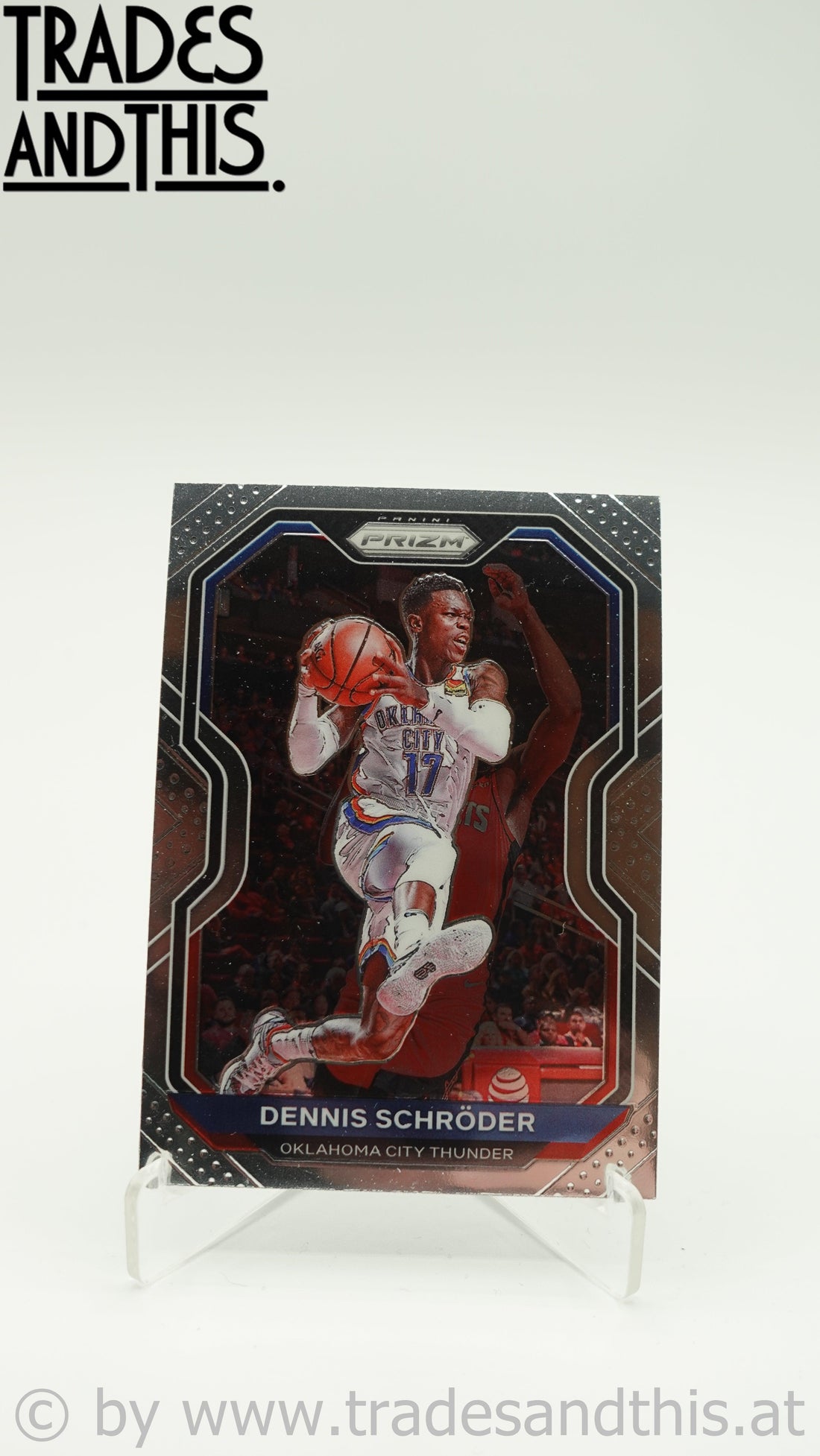 2020-21 Panini Prizm Basketball Dennis Schröder #128 - Trades and This e.U.