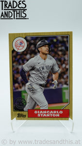 2022 Topps Series 2 1987 Topps Baseball Giancarlo Stanton #87TB-43