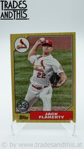 2022 Topps Series 2 1987 Topps Baseball Jack Flaherty #87TB-45