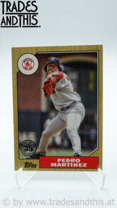 2022 Topps Series 2 1987 Topps Baseball Pedro Martinez #87TB-49