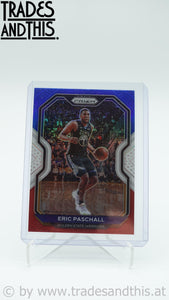 2020-21 Panini Prizm Basketball Red White & Blue Prizm Eric Paschall #71 - Trades and This e.U.