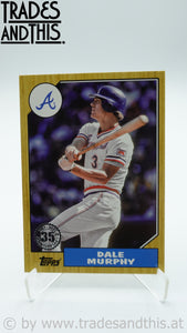 2022 Topps Series 1 1987 Topps Baseball 35th Anniversary Dale Murphy #T87-48