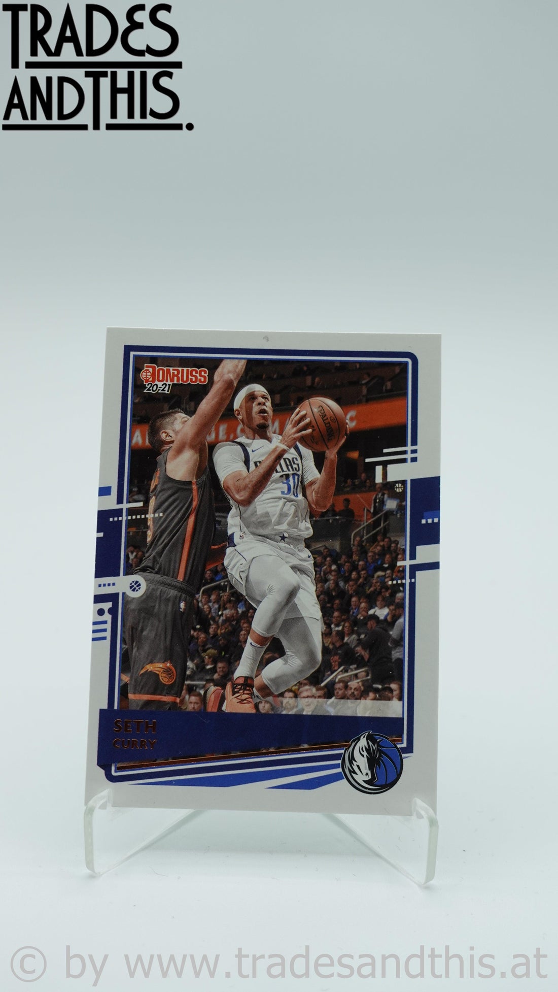 2020-21 Panini Donruss Basketball Seth Curry #89 - Trades and This e.U.