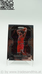 2021-22 Panini Prizm Basketball Thaddeus Young #118 - Trades and This e.U.