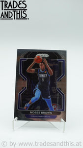 2021-22 Panini Prizm Basketball Moses Brown #173 - Trades and This e.U.