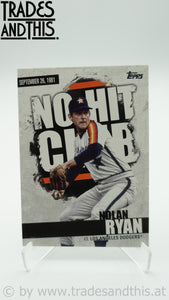 2022 Topps Series 2 No-Hit Club Nolan Ryan #NHC-17