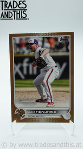 2022 Topps Series 1 Gold 0098/2022 Liam Hendriks #268
