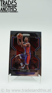 2021-22 Panini Prizm Basketball Saben Lee #205 - Trades and This e.U.
