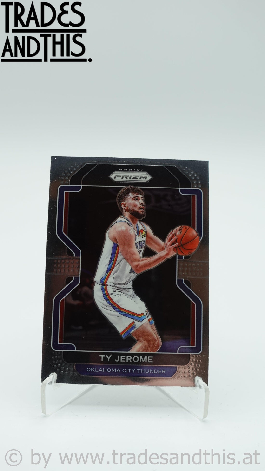 2021-22 Panini Prizm Basketball Ty Jerome #214 - Trades and This e.U.